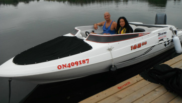 Couples Bowrider Boat Rental